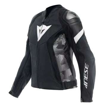 AVRO 5 - WOMEN'S MOTORCYCLE LEATHER JACKET - BLACK