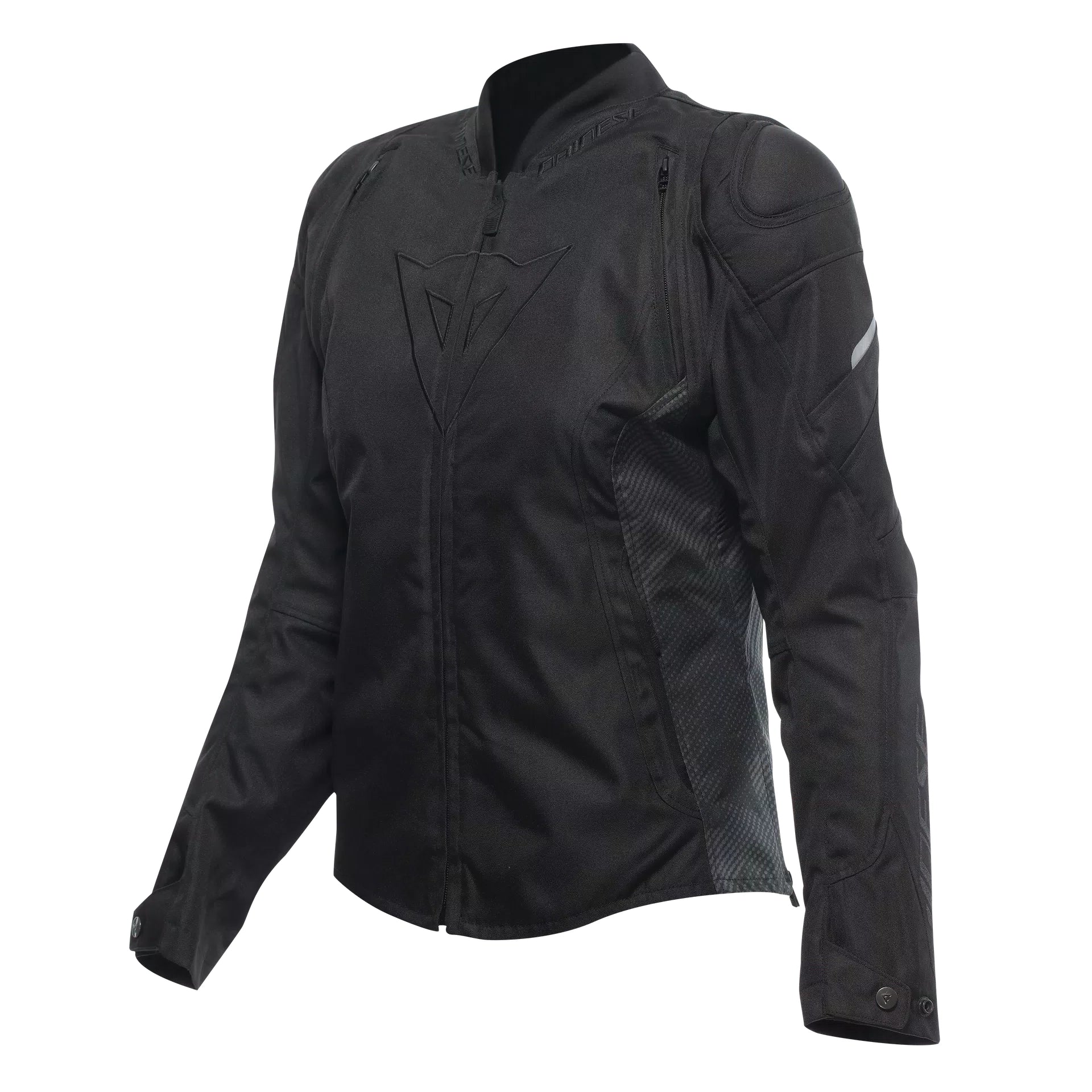 AVRO 5 TEX - WOMEN'S MOTORCYCLE JACKET IN FABRIC - BLACK