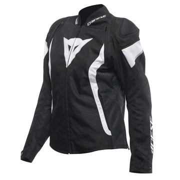 AVRO 5 TEX - WOMEN'S MOTORCYCLE JACKET IN FABRIC - WHITE