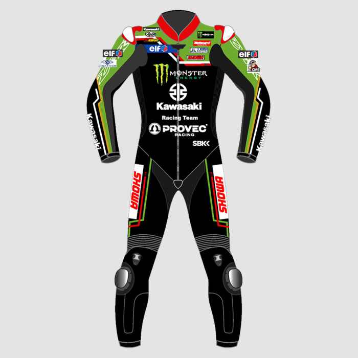 Jonathan Rea WSBK Kawasaki Racing Leather Suit 2023