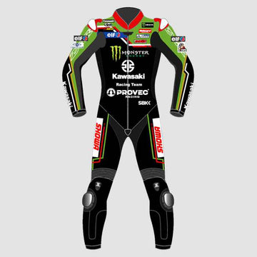 Jonathan Rea WSBK Kawasaki Racing Leather Suit 2023