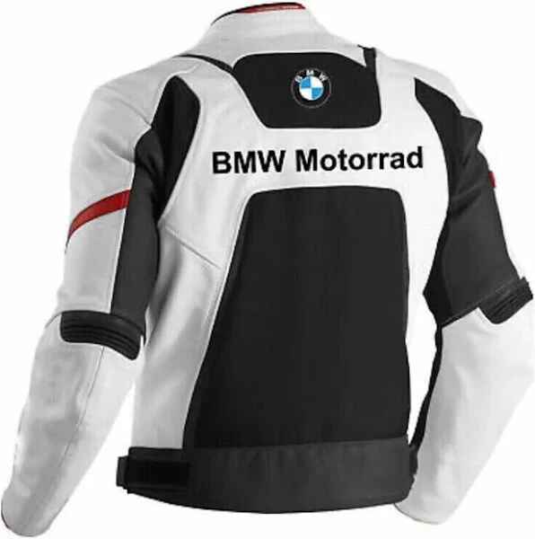 Men's BMW Motorrad Motorbike Leather Riding Jacket