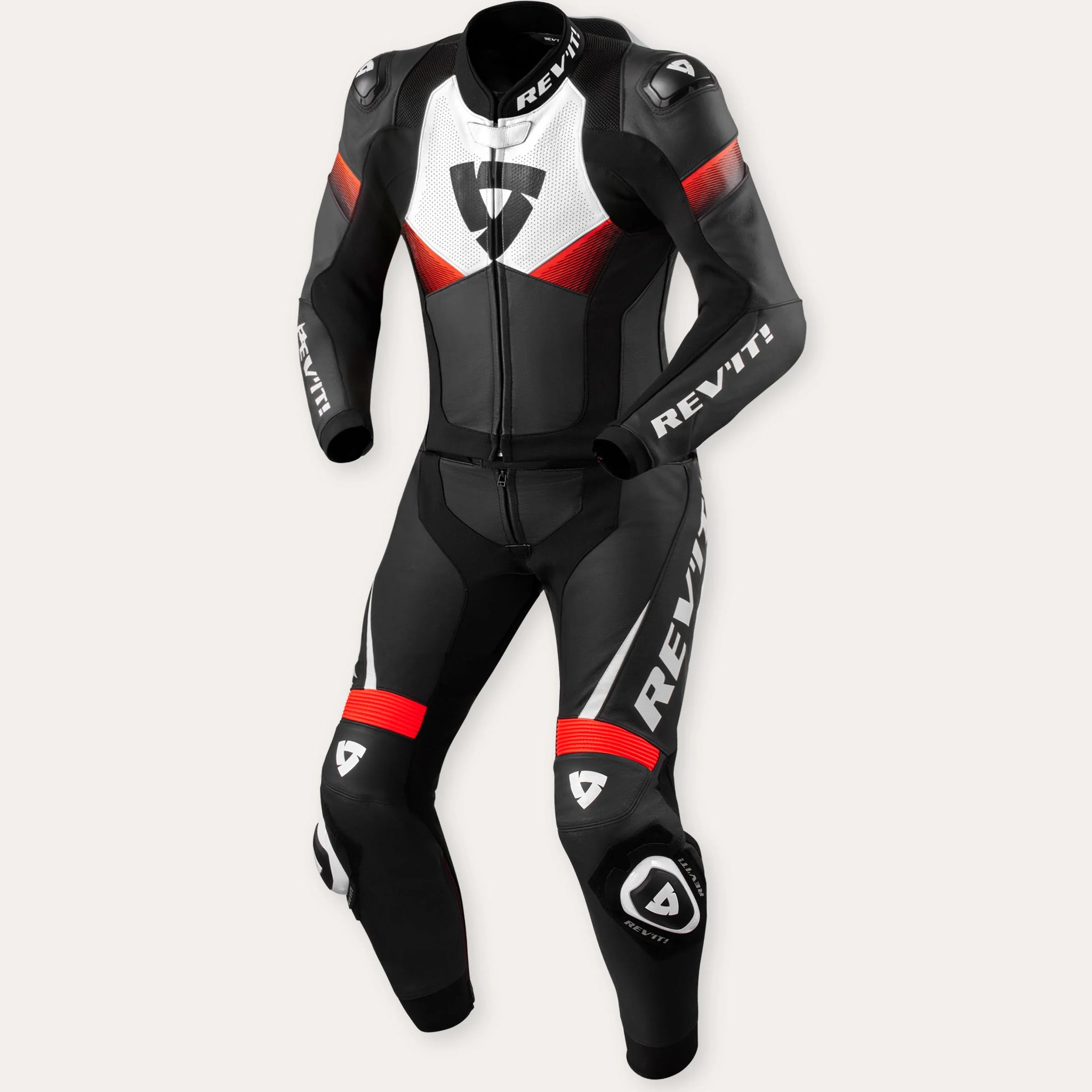 Men's Combi Argon 2 Motorcycle Suit - White