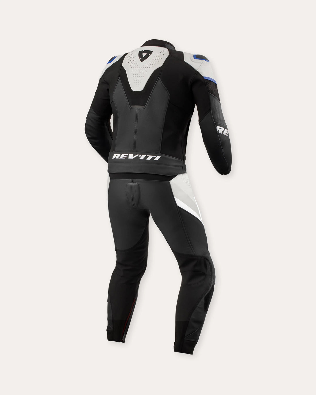 Men's Combi Beta 2 Motorcycle Suit - White