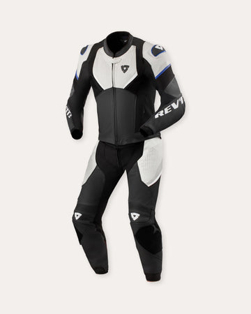 Men's Combi Beta 2 Motorcycle Suit - White