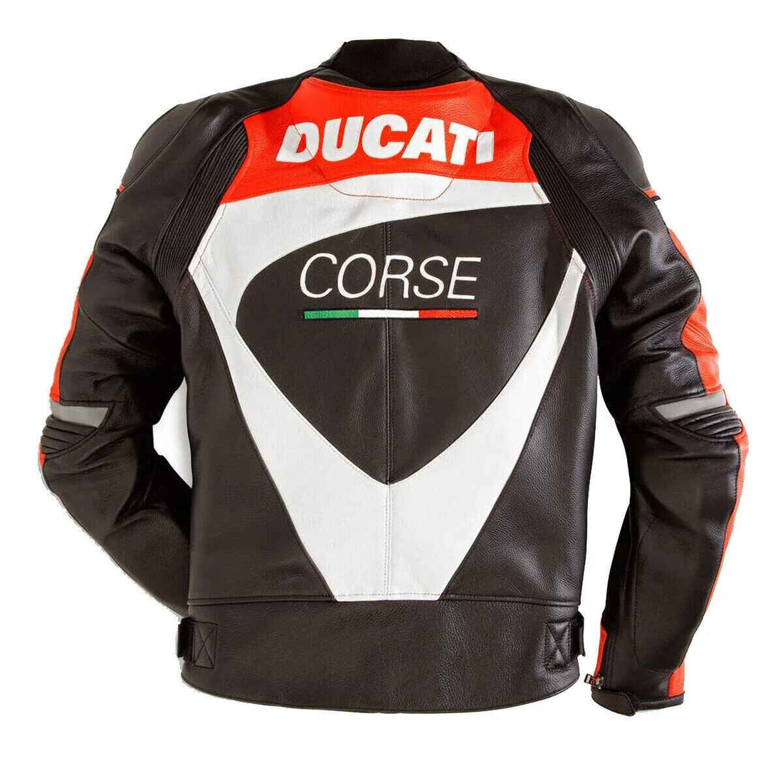 Men's Ducati Corse C2 Motorbike Leather Riding Jacket