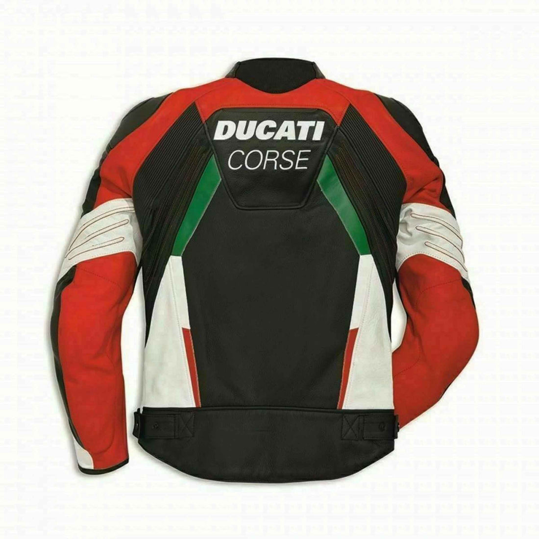 Men's Ducati Corse C3 Motorbike Leather Riding Jacket