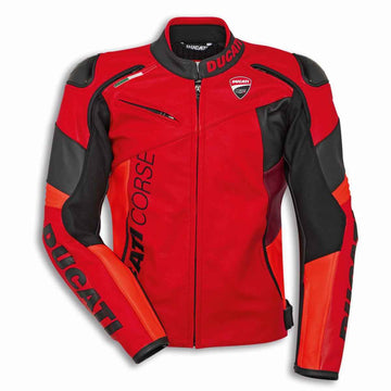 Men's Ducati Corse C6 Leather Riding Jacket