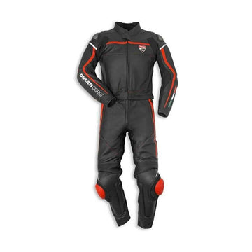 Men's Ducati Corse Two Piece Motorbike Racing Suit