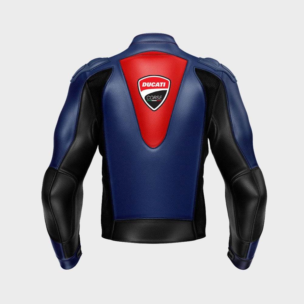 Men's Ducati R20 Motorcycle Racing Leather Jacket 2021