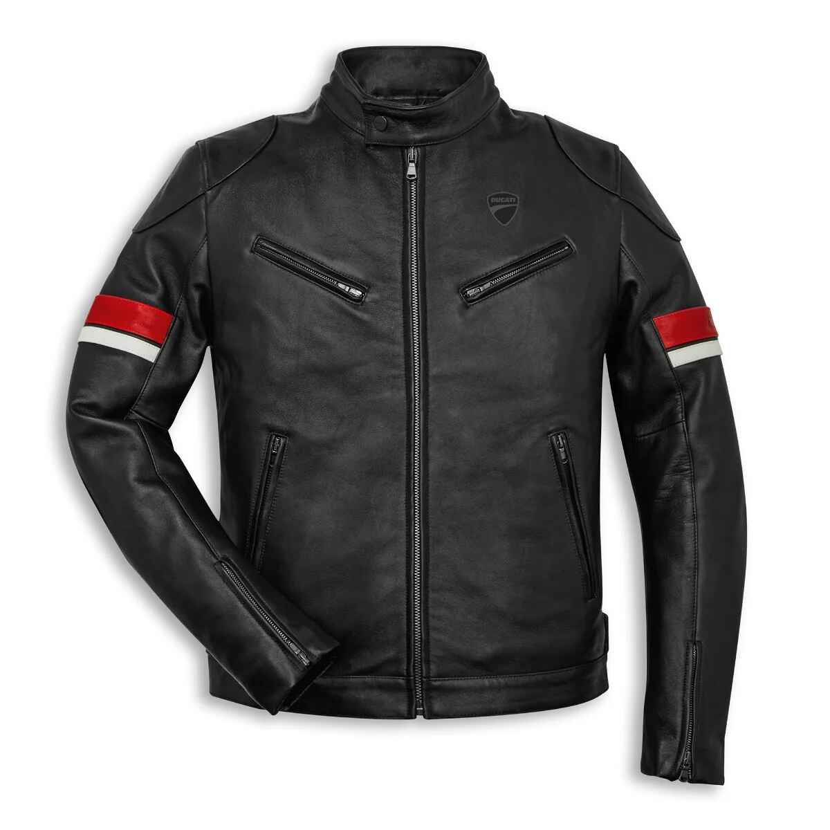 Men's Ducati Urban Stripe Leather Jacket