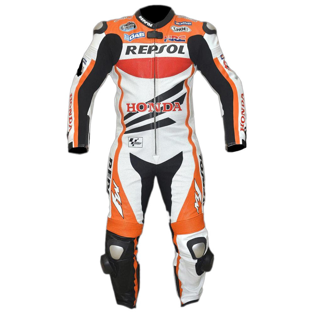 Men's Honda Motorbike MotoGp Racing Suit 2013