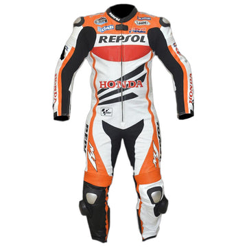 Men's Honda Motorbike MotoGp Racing Suit 2013