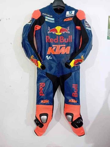Men's KTM CE Armor Leather Motorcycle Racing Suit