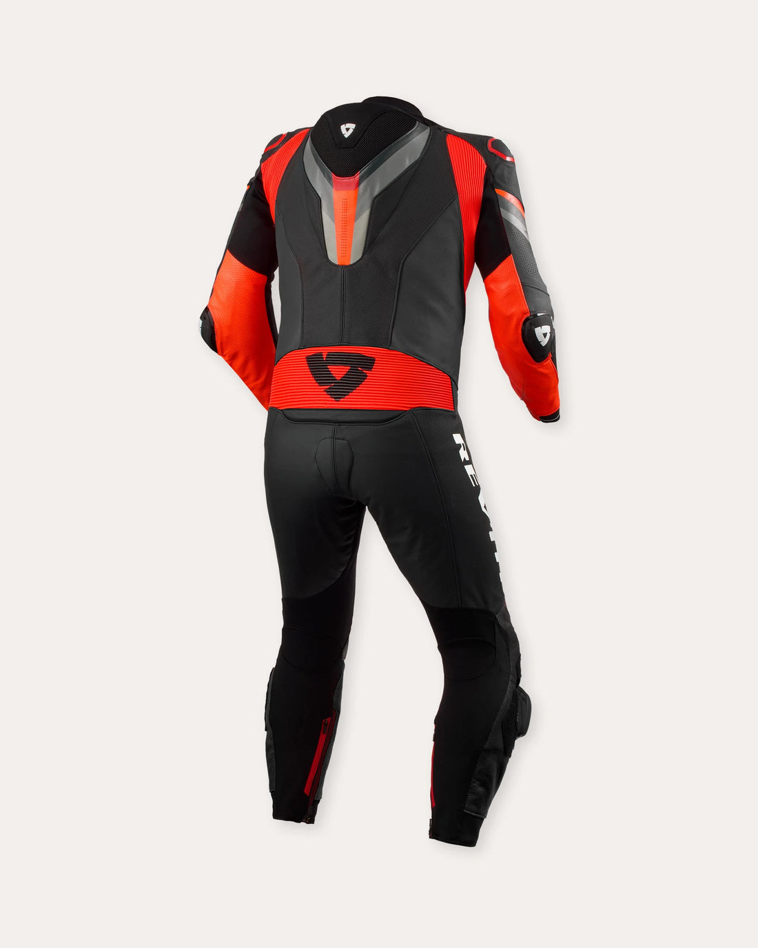 Men's One Piece Quantum 3 Motorcycle Suit - Black