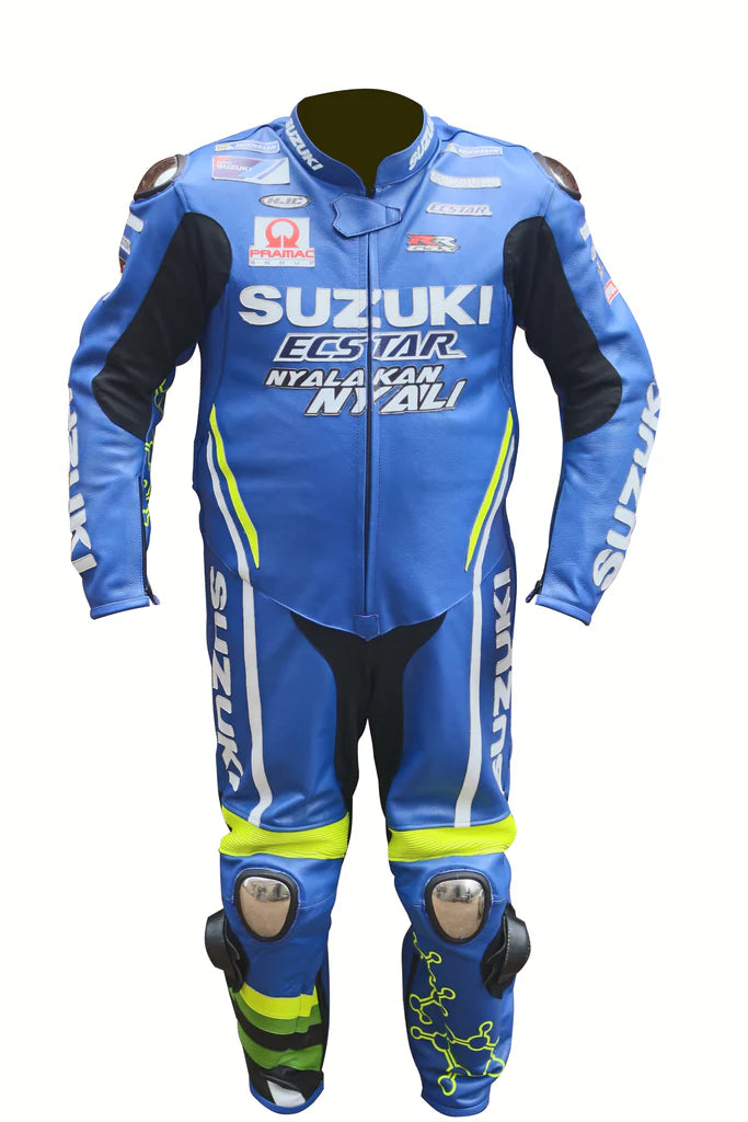 Men's SUZUKI ECSTAR GSXR MOTORBIKE RACING SUIT