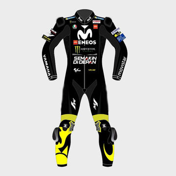 Men's Valentino Rossi Movistar Yamaha 2018 Suit in Black