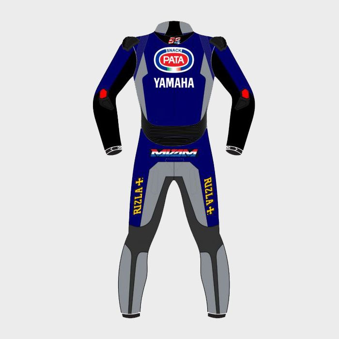 Men's Michael van der Mark Yamaha WSBK 2020 Leather Suit