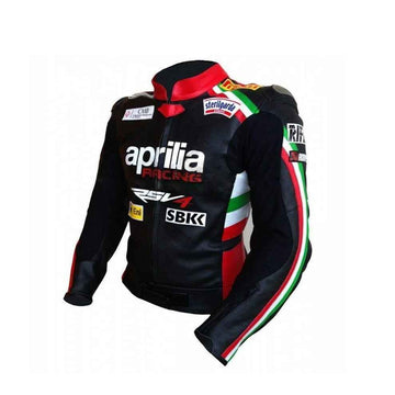 Women's APRILIA Motorbike MotoGP Racing Biker Leather Jackets