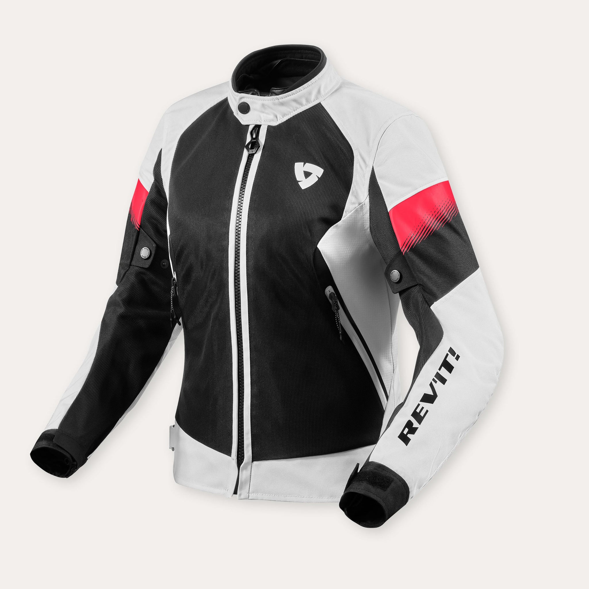 Women's Control Air H2O Motorcycle Jacket - WHITE/BLACK