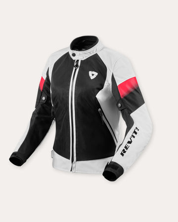 Women's Control Air H2O Motorcycle Jacket - WHITE/BLACK
