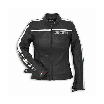 Women's Ducati Motorbike Leather Biker Jacket