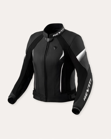 Women's Xena 4 Motorcycle Jacket - BLACK/WHITE