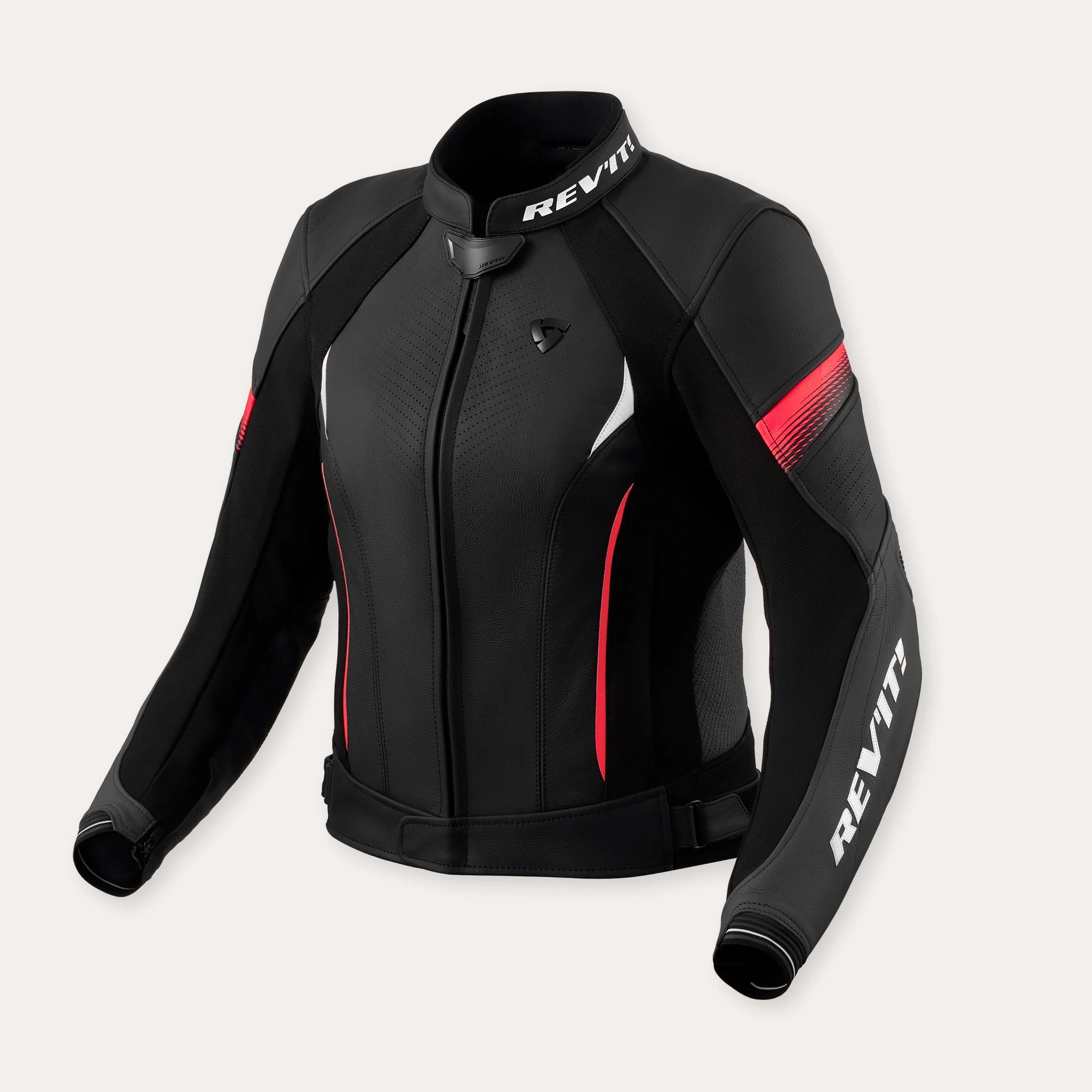 Women's Xena 4 Motorcycle Jacket - BLACK/RED