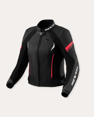 Women's Xena 4 Motorcycle Jacket - BLACK/RED