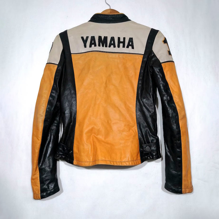 Women's Yamaha Cowhide Leather Jacket